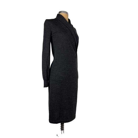 Lauren by American Fashion Designer Ralph Lauren Merino Wool Dress XS (Mended) - Picture 2 of 12